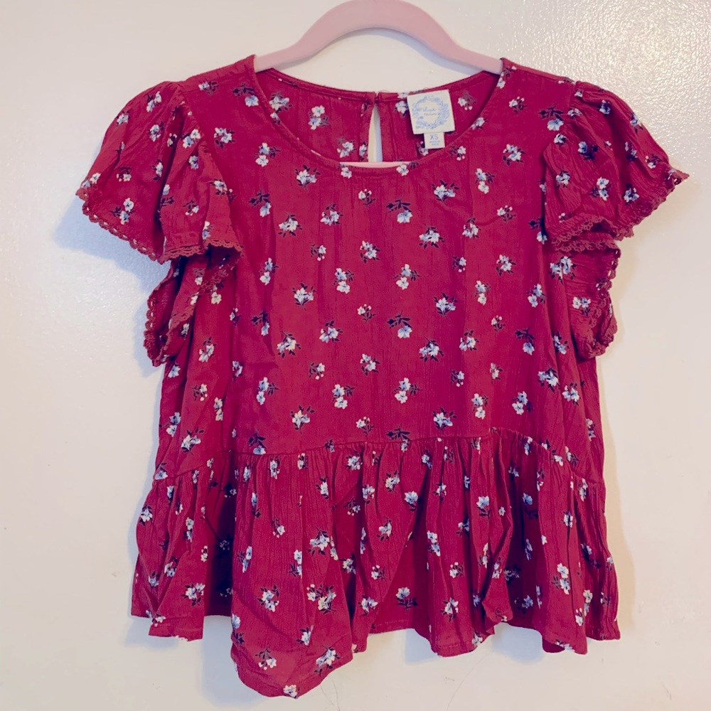 Peplum blouse